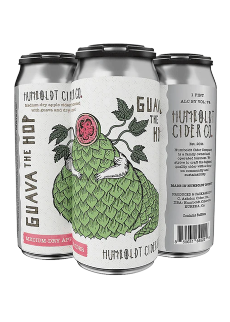 HUMBOLDT CIDER CO. Guava The Hop 4 Pack